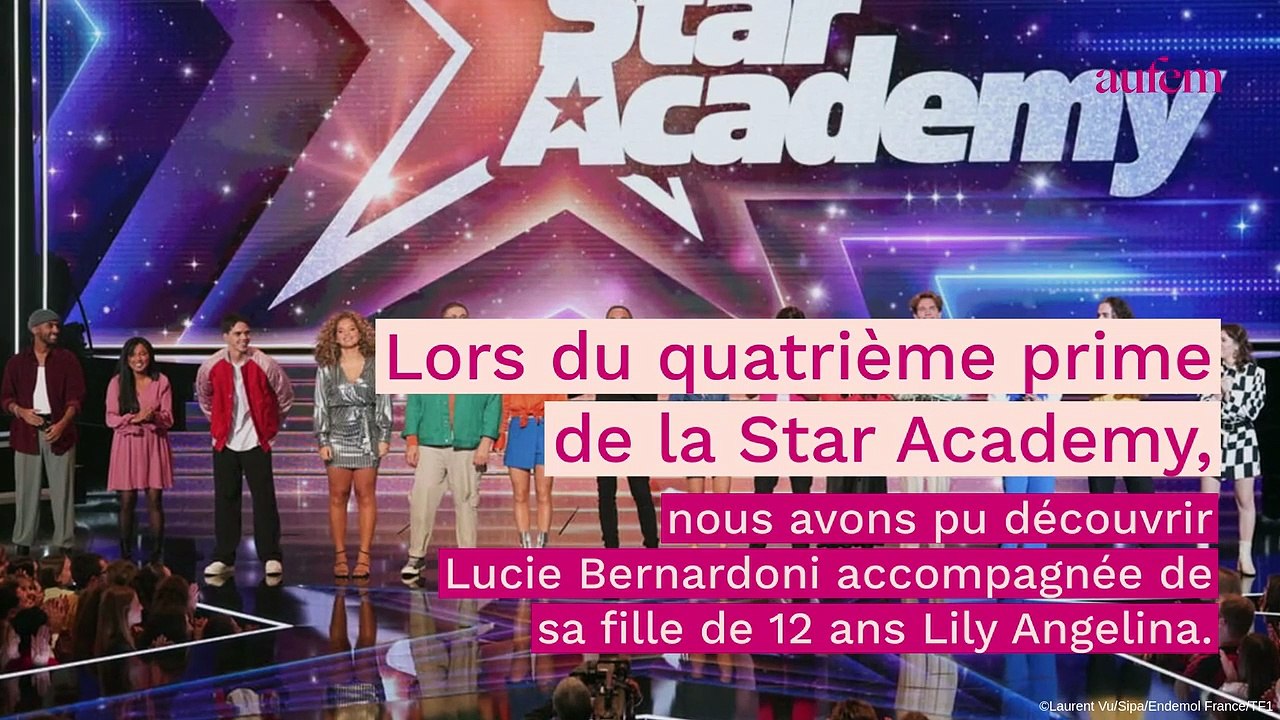 Star Academy : Lucie Bernardoni présente sa fille de 12 ans, son sosie