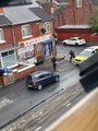 Dramatic moment 'gunman' seized by police in Doncaster