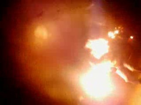 Bollas Cracheur de feu Crazycastle party Psy trance Teuf