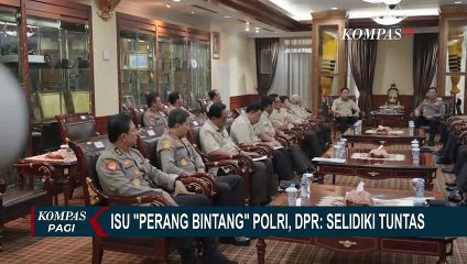 Isu Perang Bintang Polri, DPR: Selidiki Tuntas!