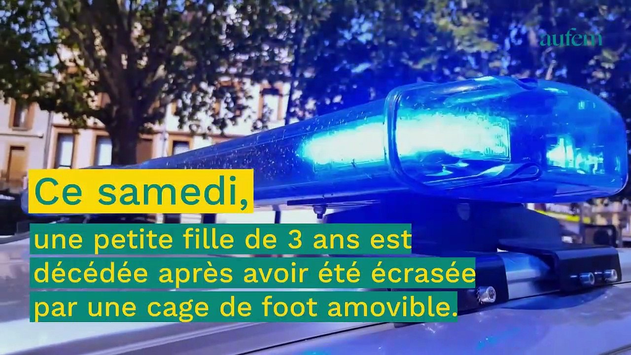Drame dans l'Ain : une enfant de 3 ans meurt écrasée par une cage de foot