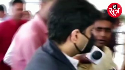 बीजेपी की कोर समिति की बैठक में शामिल होने पहुंचे सिंधिया, भारत जोड़ो यात्रा पर क्या बोले, देखें वीडियो