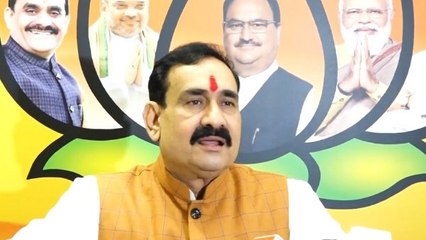 MP के गृहमंत्री नरोत्तम मिश्रा ने Rahul Gandhi पर साधा निशाना,कहा-वे स्पष्ट करें किस हिंदुत्व के साथ