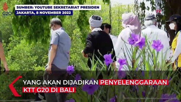Tinjau Kesiapan Venue di Bali, Presiden Jokowi: Kita Siap Menerima Tamu G20