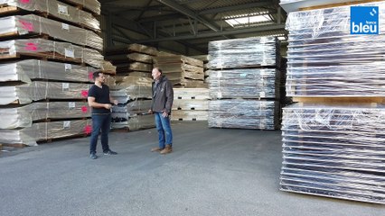 2/5 : Le stockage et le transport des chalets en bois