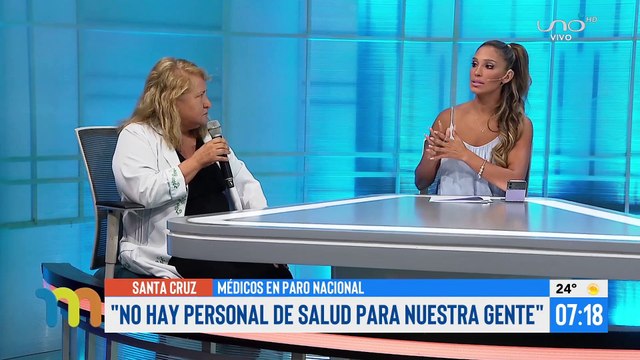Profesionales de salud acatan paro nacional por crisis hospitalaria