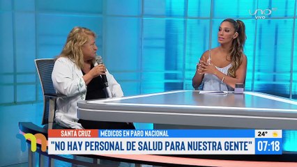 Profesionales de salud acatan paro nacional por crisis hospitalaria