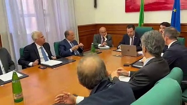 Ponte sullo Stretto, Occhiuto e Schifani da Salvini