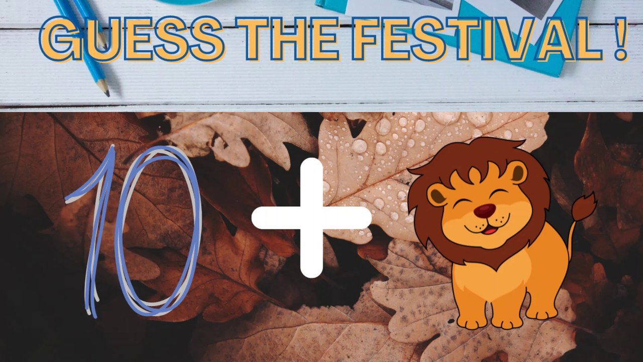 Guess The Festival !!