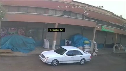 GAZİANTEP - Lüks araçla bir çuval Antep fıstığı çalan şüpheli tutuklandı