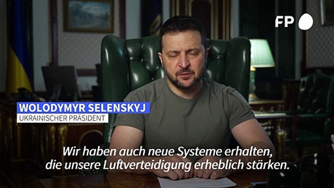 Selenskyj spricht von „hunderten“ getöteten Russen pro Tag