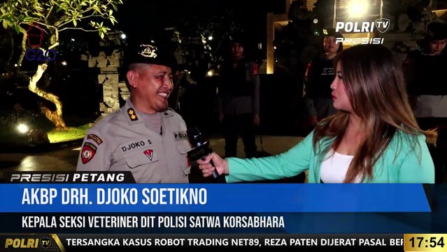 LIVE Dialog AKBP drh. Djoko Soetikno Unit K-9 Disiapkan Untuk Dukung Pengamanan KTT G20