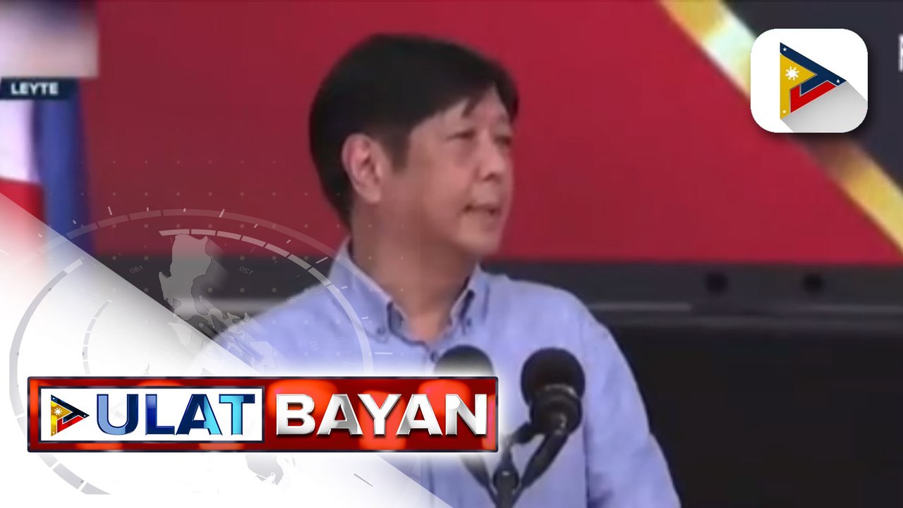 Pagbangon at pagtutulungan, mensahe ni Pres. Ferdinand R. Marcos Jr. sa mga taga-Tacloban kasabay ng pag-alala sa mga namatay sa pananalasa ng Bagyong Yolanda noong 2013
