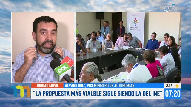 4to día de mesas técnicas por el censo y el Gobierno ve a la propuesta del INE como la más completa y viable.