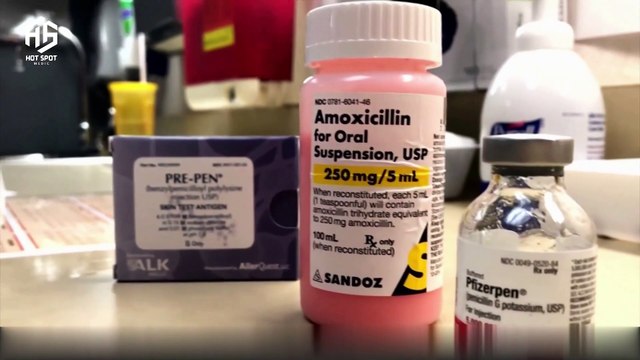 Lack of pediatric antibiotics due to rise in respiratory infections