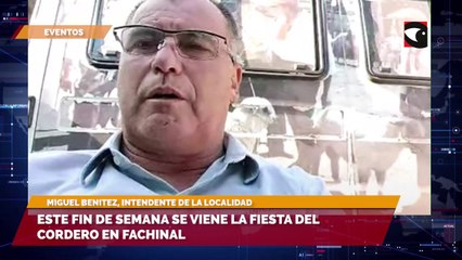 Este fin de semana se viene la fiesta del cordero en Fachinal
