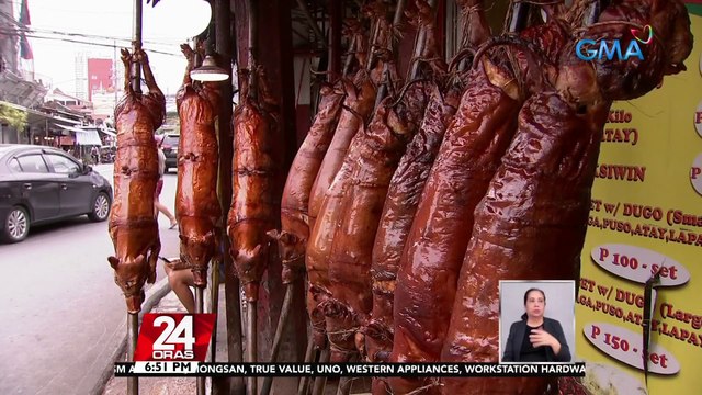 Presyo ng lechon baboy sa La Loma, QC, tumaas ng P1,000-p2,000 kumpara noong nakaraang taon | 24 Oras