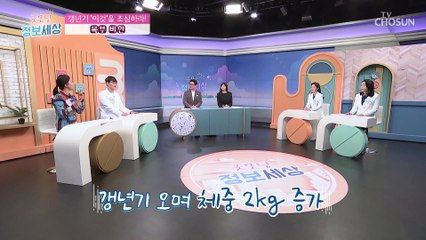 복부 비만의 원인은 점점 줄어드는 여성 호르몬?! TV CHOSUN 221108 방송