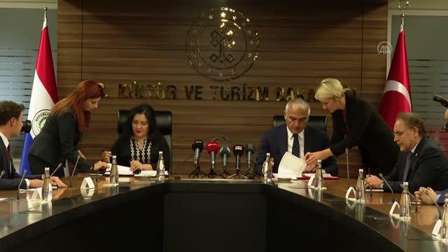Türkiye ile Paraguay arasında turizmde işbirliği anlaşması imzalandı