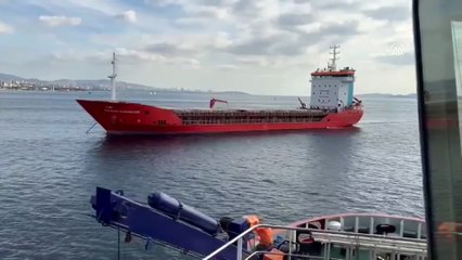 Haydarpaşa açıklarında gemi arızası