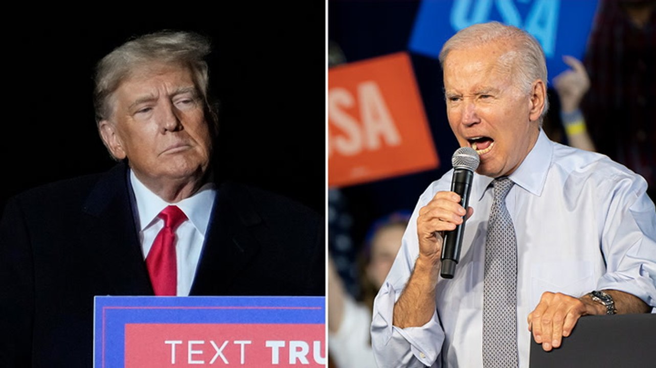 Donald Trump and Joe Biden make final appeals to voters on eve of US midterms