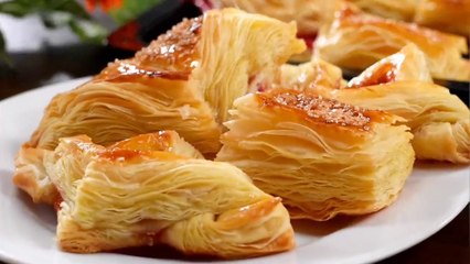 How come I didn't know about this new method before? Quick easy homemade puff pastry. No Eggs