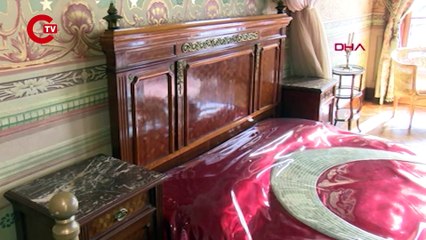 Atatürk'ün Dolmabahçe'deki odası bakım sonrası 10 Kasım'a hazır