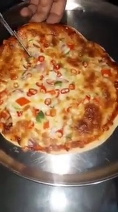 Domino_s Style Pizza At Home _ #shorts