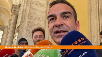 Occhiuto "Sì al Ponte sullo Stretto e alle infrastrutture"