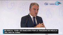 PP pide el cese de Marlaska por la tragedia de Melilla del mes de junio