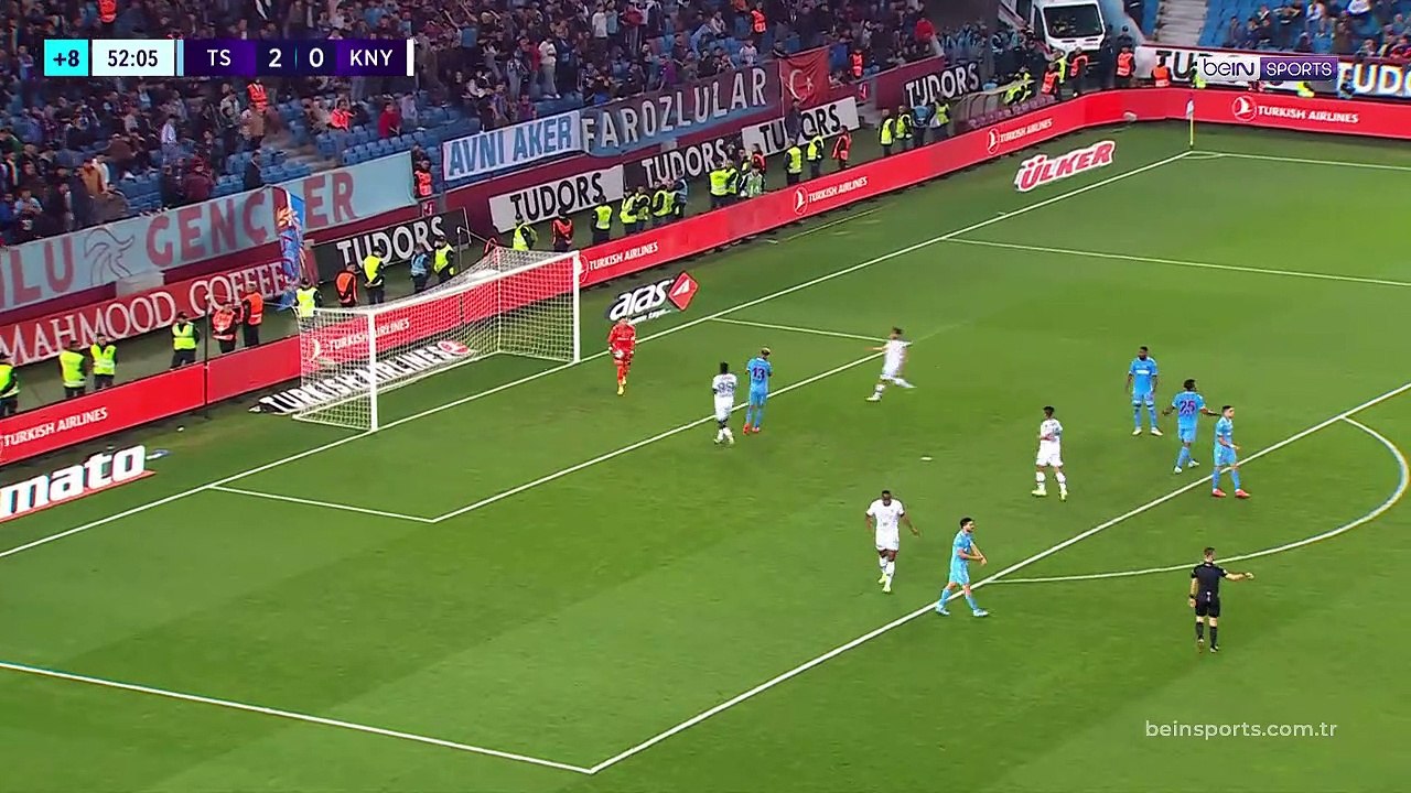 Trabzonspor 2-2 Arabam.com Konyaspor Maçın Geniş Özeti ve Golleri
