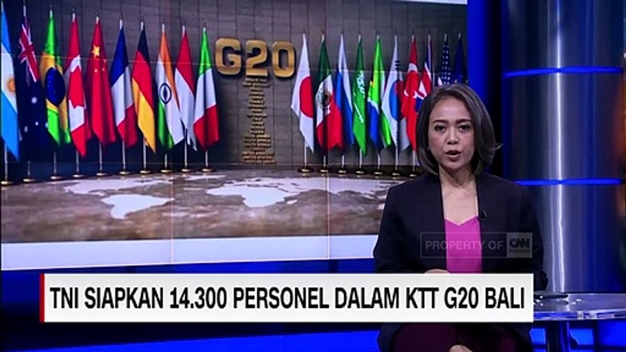TNI Siapkan 14.300 Personel Dalam KTT G20 Bali
