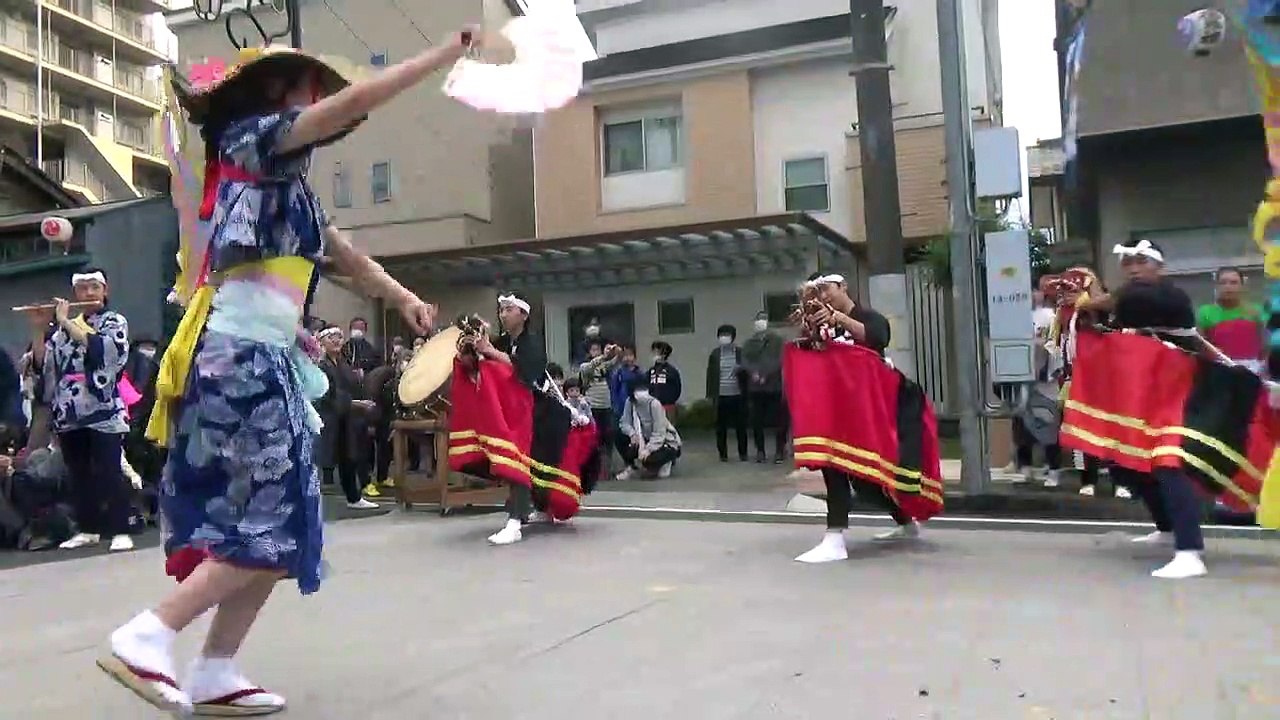【中民郷】第50回飯能まつり　自由の森学園　民族舞踊部　「荒馬踊り」【2022/11/5】