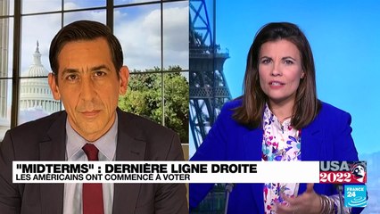Midterms : "Deux Amériques s'affrontent aujourd'hui" dans les urnes