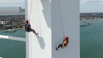 Abseiling down the Spinnaker Tower - what is it like?