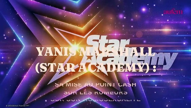 Yanis Marshall (Star Academy) : sa mise au point cash sur les rumeurs sur son homosexualité