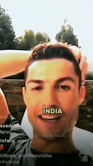 Ronaldo coming Indai  #shorts #reel #cr7 #ronaldo