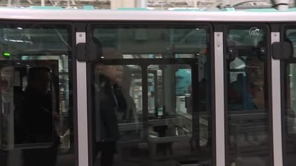 Bakan Varank, Cumhurbaşkanı Erdoğan'ın Togg Teknoloji Kampüsü'ndeki görüntülerini paylaştı