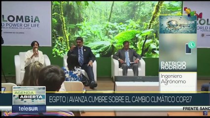 Patricio Rodrigo: Hay que buscar una nueva gobernanza mundial para el clima