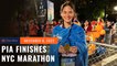 ‘Best run of my life’: Pia Wurtzbach finishes New York City marathon