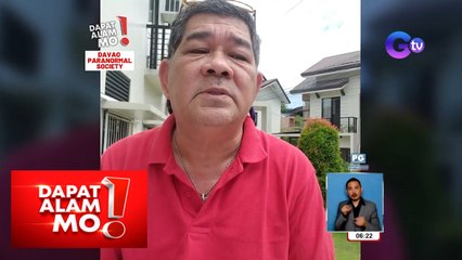 Isang grupo sa Davao, layuning idokumento ang mga insidente ng kababalaghan! | Dapat Alam Mo!