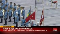 İsveç Başbakanı Ulf Kristersson Türkiye’de