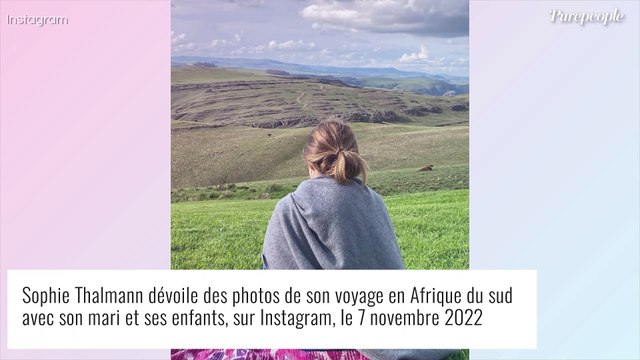 Sophie Thalmann : Rares images de sa belle ado Charlie et de ses fils Robin et Mika tous très complices