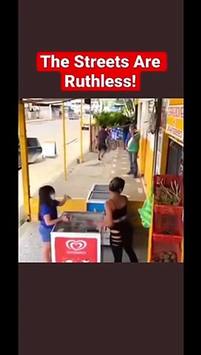 This BRAVE Lady SAVES A Young Girl