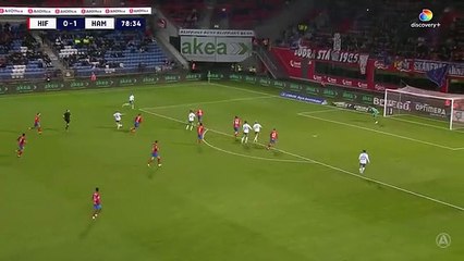 Nahir Besara håller sig framme, Hammarby leder med 2-0 mot Helsingborg!