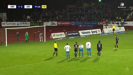 4-1! Straffspark och Gustaf Norlin gör sitt andra mål i matchen. - - Se matchen på