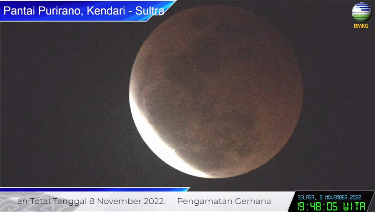 Melihat Penampakan Gerhana Bulan Total Hari Ini 8 November 2022