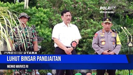 Menko Marves Tegaskan Pentingnya Soliditas TNI - Polri Sebagai Kunci Keberhasilan Pengamanan KTT G-20