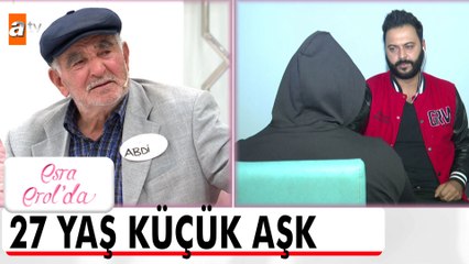 72 yaşındaki Abdi Amca'nın 27 yaş küçük aşkı yayında! - Esra Erol'da 8 Kasım 2022