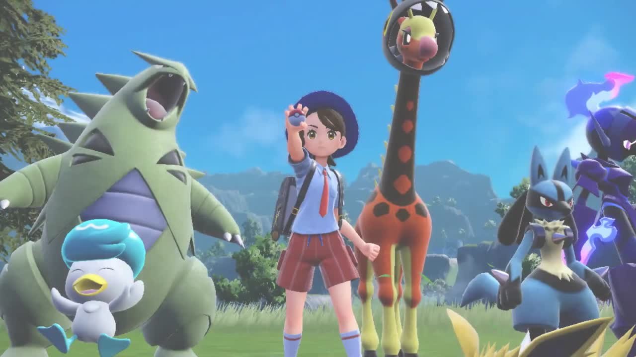 Pokemon Ecarlate Violet Celestial Trailer